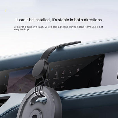 "Magnetic Car Phone Holder – 15W Wireless Charger Dash Mount"