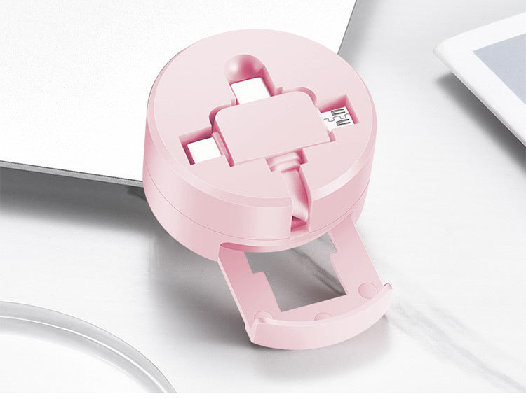 "The Three In One Data Cable – Fast Charging & Sync | Universal 3-in-1 USB Cable for Android, iPhone & Type-C "FREE DELIVERY"