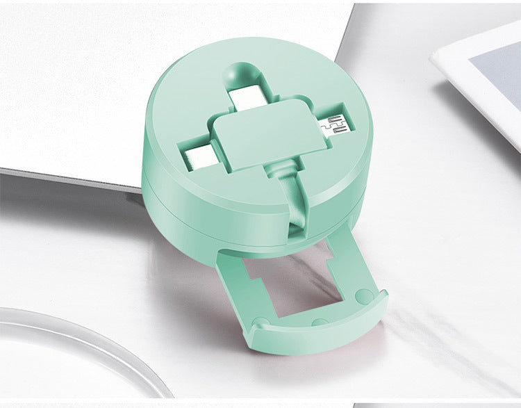 "The Three In One Data Cable – Fast Charging & Sync | Universal 3-in-1 USB Cable for Android, iPhone & Type-C "FREE DELIVERY"