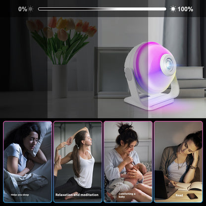 Galaxy Starry Sky Projection Lamp Small Night Lamp Star Light Ambience Light