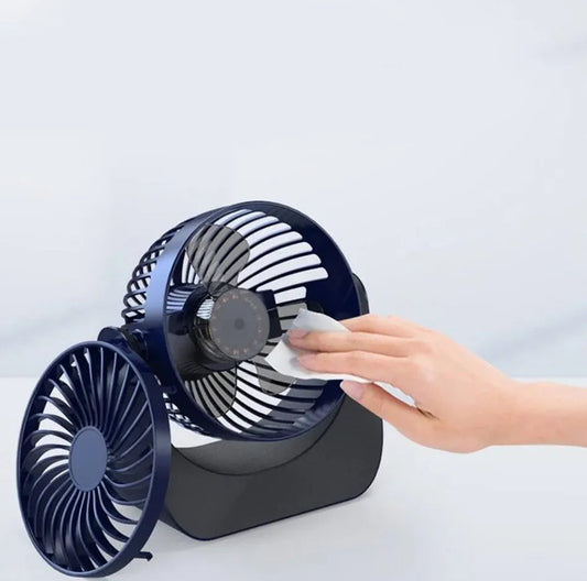 360° Rotate Desktop Fan FREE DELIVERY / CASH ON DELIVERY